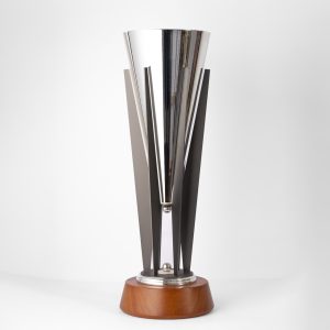 Italian Titanium and Silver Cup Cherry Base