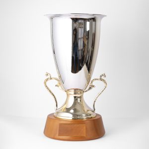 Italian Silver cup with Gold Handle