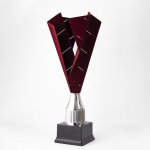Italian Burgundy Velvet Cup