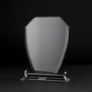 Shield Award with Accent Green