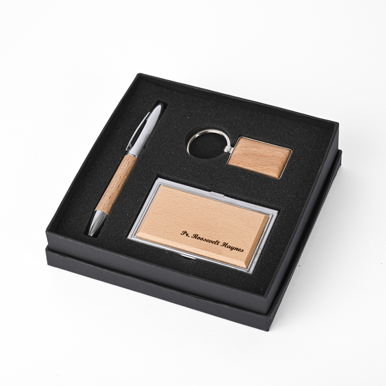 Silver & Wood Harmony Gift Box