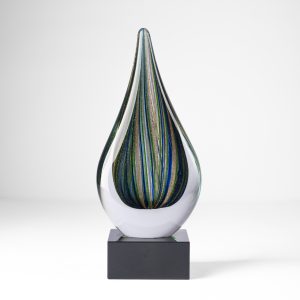 Forest Twist Art Glass