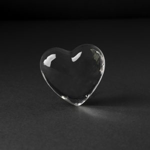 Crystal Heart Paperweight
