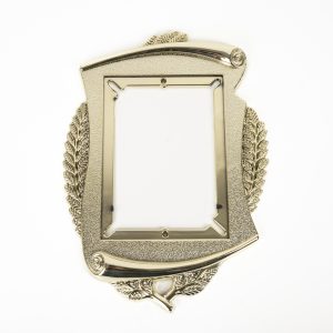 Gold Scroll Plate Accessory