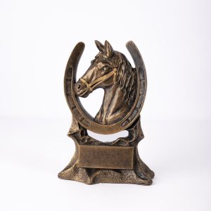 Horse in Horseshoe Resin