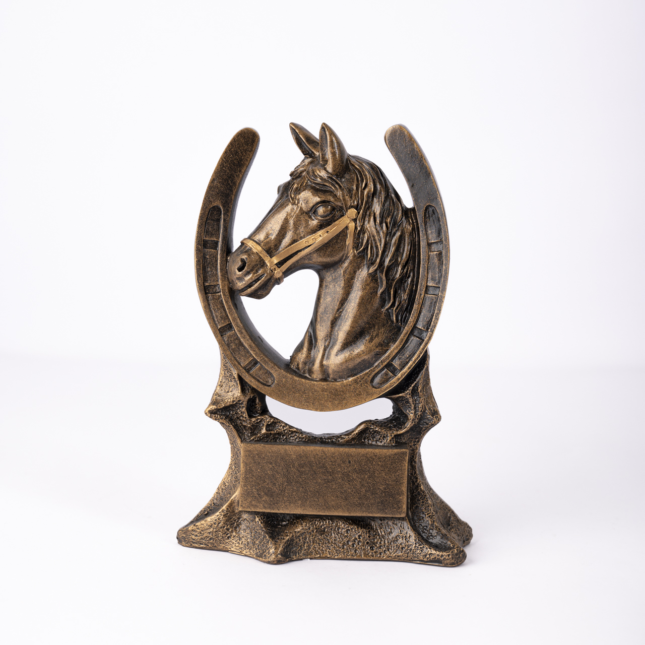 Horse in Horseshoe Resin