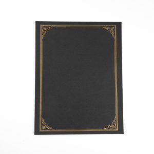 Black Certificate Holder