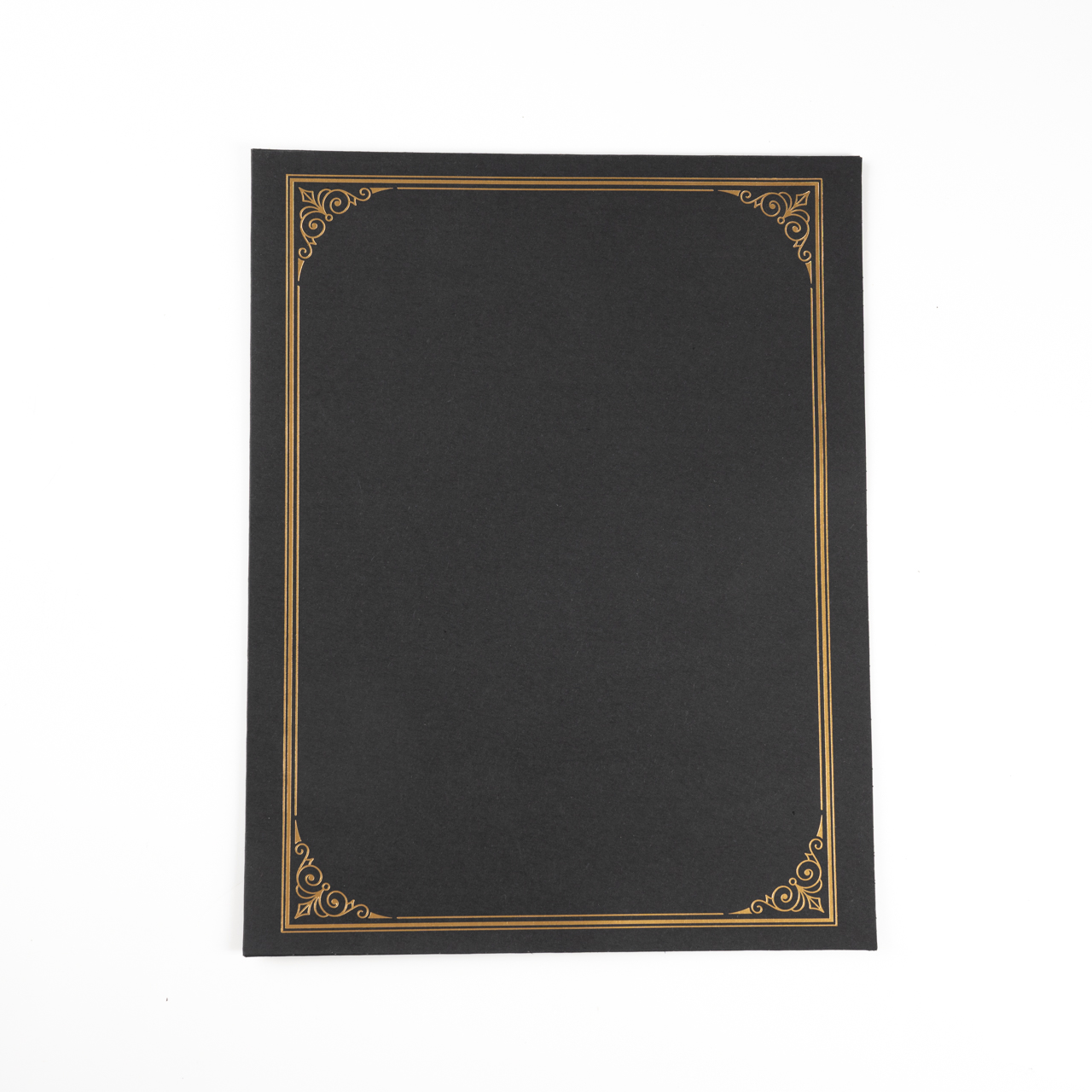 Black Certificate Holder