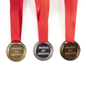 Red Classic Achievement Medal