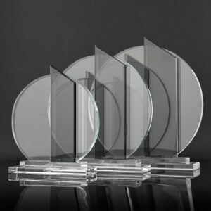 Black Stripe Glass Award