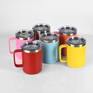 Polar Camel 15 oz. Insulated Handle Mug